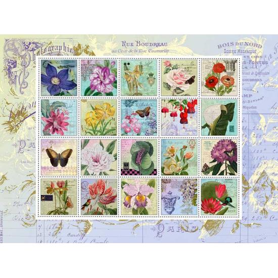 Schmidt Puzzle Stamp Collection 1000 pièces