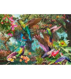Puzzle Schmidt Colibris Dans Une Explosion De Couleurs 1000 Piec
