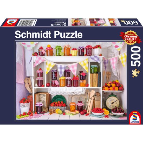 Schmidt Puzzle Confitures et marmelades 500 pièces