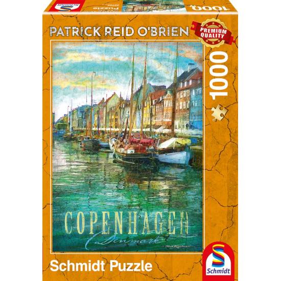 Schmidt Copenhagen, Danemark Puzzle 1000 pièces