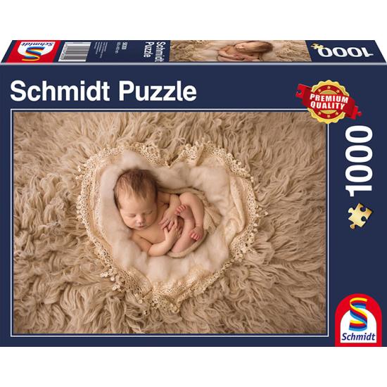 Schmidt Bébé Coeur Puzzle 1000 pièces