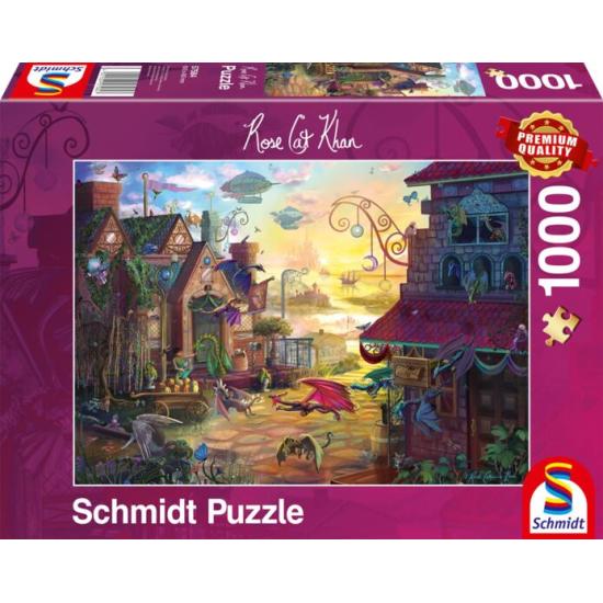 Puzzle Schmidt Courrier du Dragon de 1000 Pièces Puzzle Schmidt Courrier du Dragon de 1000 Pièces