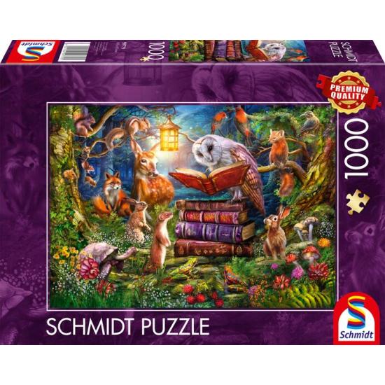Puzzle Schmidt Histoires Du Soir Dans Les Bois 1000 Pieces