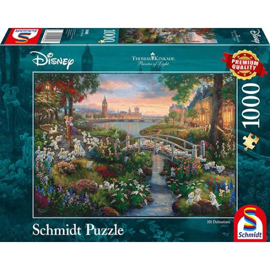 Puzzle Schmidt Disney Les 101 Dalmatiens 1000 pièces