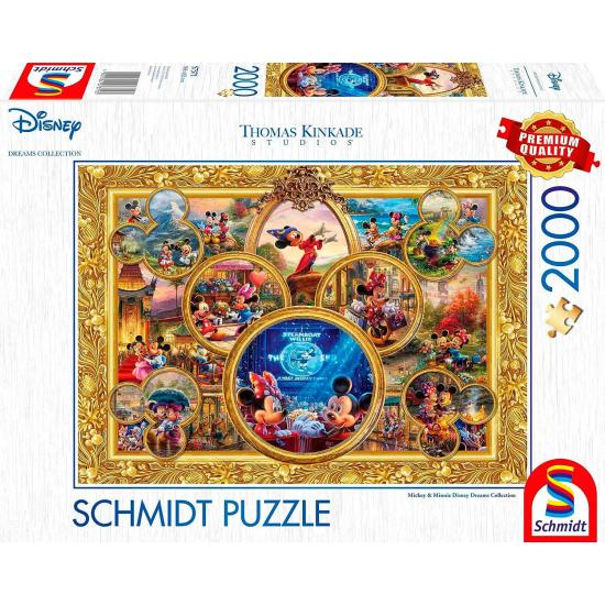 Puzzle Schmidt Disney Collage de Rêve  2000 pièces