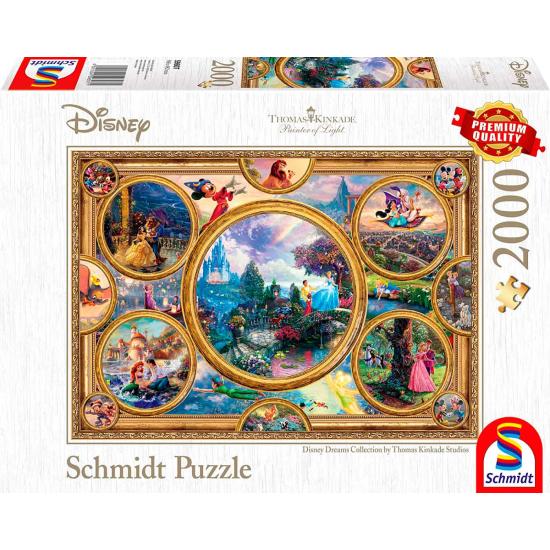 Schmidt Disney Dreams Puzzle 2000 pièces Schmidt Disney Dreams Puzzle 2000 pièces