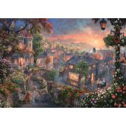 Schmidt Disney La Belle et le Clochard Puzzle 1000 pièces