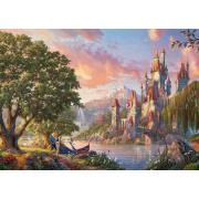 Puzzle Schmidt Monde Magique de Belle de Disney 3000 pièces