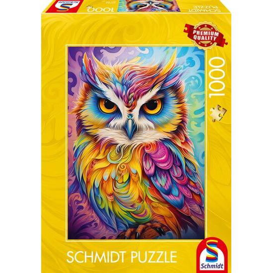 Puzzle Schmidt Le Perroquet-Hibou 1000 Pieces