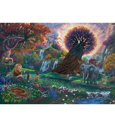 Puzzle Schmidt Le Jardin D'Éden 1000 Pcs