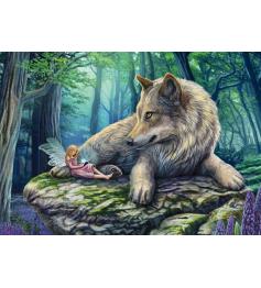 Puzzle Schmidt Le Loup Et L'Elfe 500 pièces