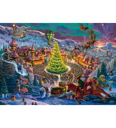 Puzzle Schmidt Le Pôle Nord Du Père Noël 1000 Pcs