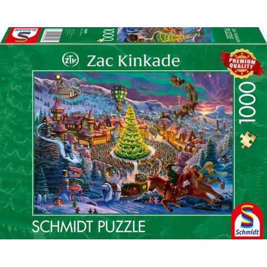 Puzzle Schmidt Le Pôle Nord Du Père Noël 1000 Pcs