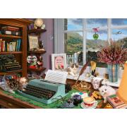 Puzzle Schmidt sur le bureau - Puzzles secrets 1000 pièces