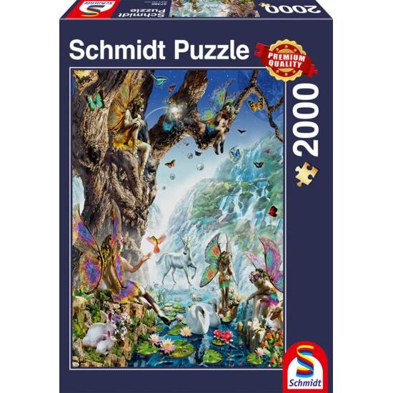 Puzzle Schmidt Dans la Vallée des Fées de l'eau  2000 pièces