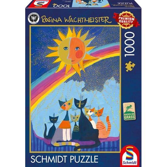 Puzzle Schmidt Sous La Pluie Dorée 1000 Pieces