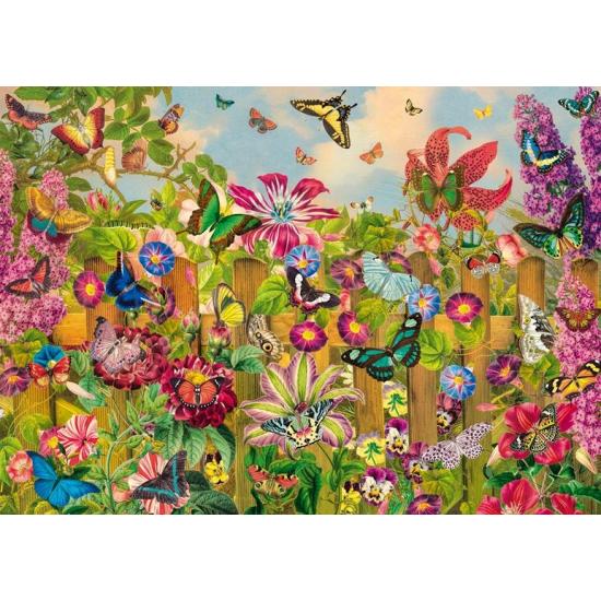 Schmidt Puzzle Jardin Des Papillons Enchanteur 2000 pièces
