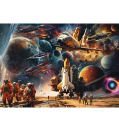 Puzzle Schmidt L'Attrait De L'Espace, Les Voyages 1000 P