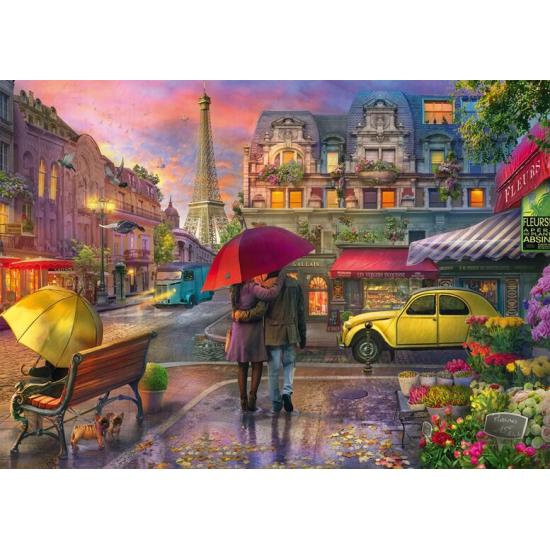 Puzzle Schmidt Charme Parisien Sous La Pluie 500 pièces