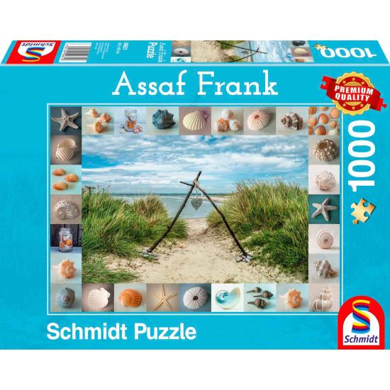 Schmidt Puzzle Trouvé sur la plage 1000 pièces Schmidt Puzzle Trouvé sur la plage 1000 pièces