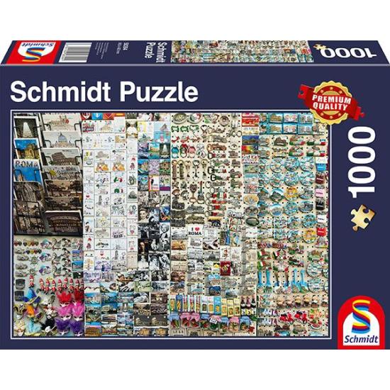 Schmidt Puzzle Souvenir Vitrine 1000 Pièces
