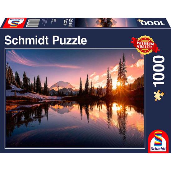 Schmidt Puzzle Scène de montagne 1000 pièces