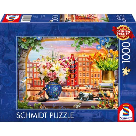 Puzzle Schmidt Séjour à Amsterdam 1000 pieces