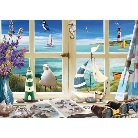 Puzzle Schmidt Étudier Au Bord De La Mer 1000 Pieces