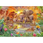 Schmidt Puzzle Faune Africaine 1000 Pièces