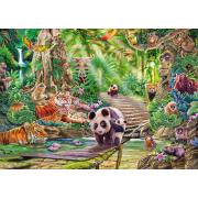 Schmidt Puzzle Faune Asiatique 1000 pièces