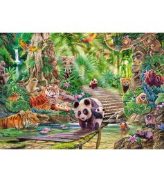 Schmidt Puzzle Faune Asiatique 1000 pièces