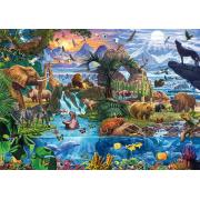Puzzle Schmidt Une Faune Colorée 1500 pièces