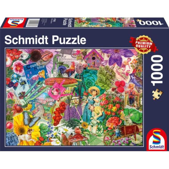 Puzzle Schmidt Bon Jardinage de 1000 Pcs