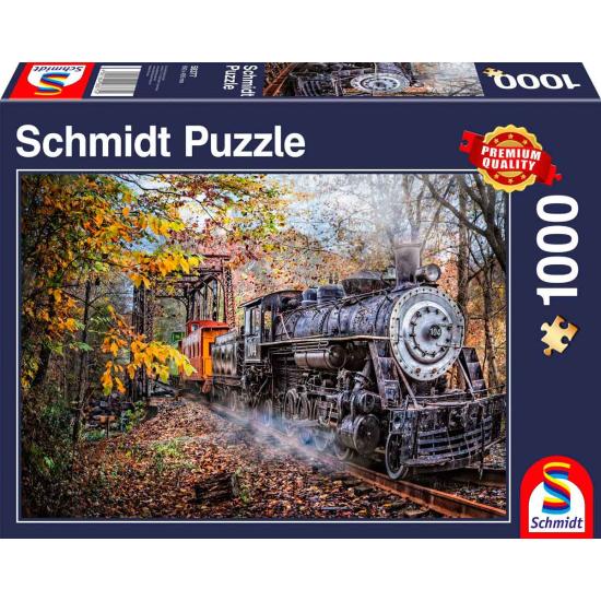 Schmidt Puzzle Chemin de fer fascinant 1000 pièces