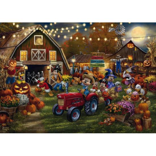 Puzzle Schmidt Festival des citrouilles Mickey et Minnie 1000 pi
