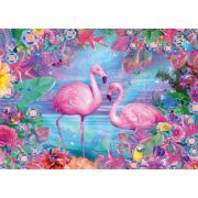 Schmidt Puzzle Flamants roses 500 pièces