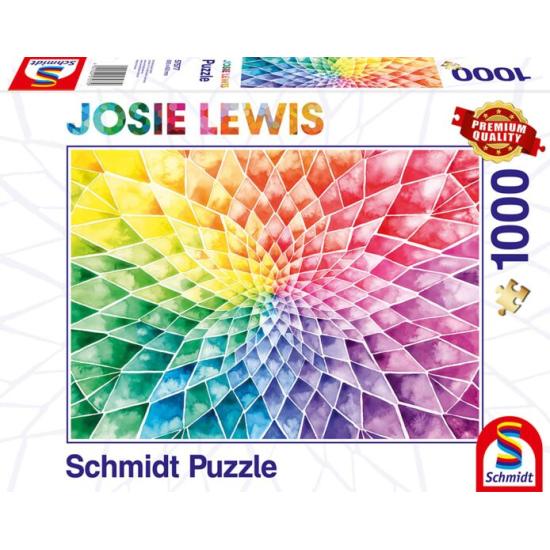 Puzzle Schmidt Fleur Colorée de 1000 Pièces Puzzle Schmidt Fleur Colorée de 1000 Pièces