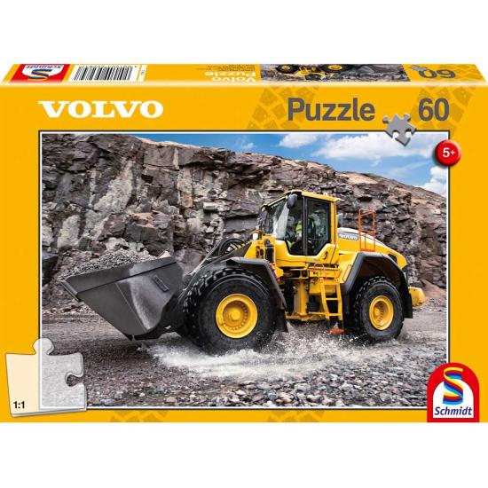Puzzle Schmidt Volvo L150H Excavatrice Machine 60 Pièces