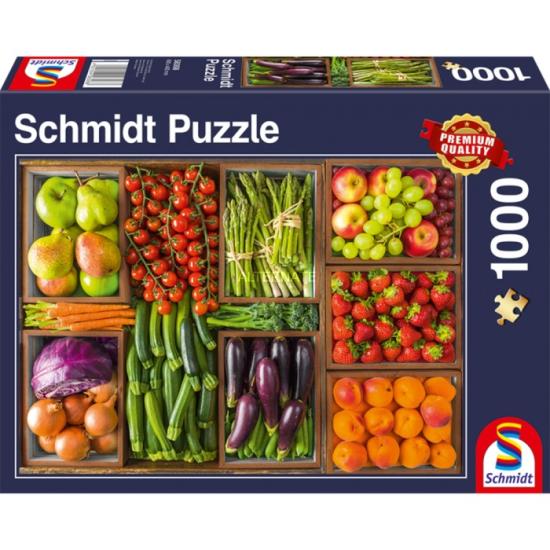Schmidt Puzzle Fresh For The Market 1000 pièces