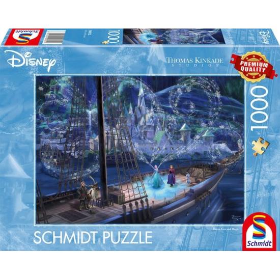 Puzzle Schmidt La Reine Des Neiges: Amour Et Magie 1000 pièces
