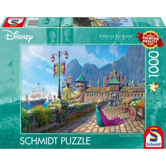 Puzzle Schmidt Frozen Feiern In Arendelle 1000 pieces
