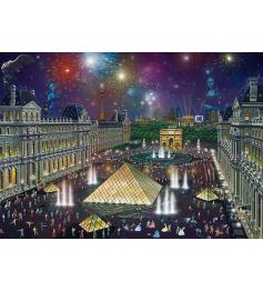 Schmidt Puzzle Feux d'artifice au Louvre 1000 pièces