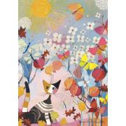 Puzzle Schmidt Chaton Rayé 1000 Pieces