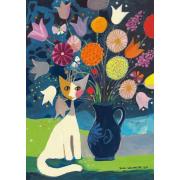 Puzzle Schmidt Chat Blanc 1000 Pieces