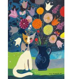 Puzzle Schmidt Chat Blanc 1000 Pieces