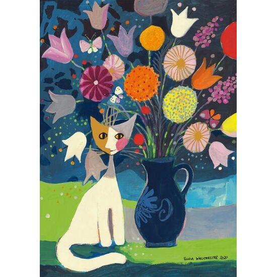 Puzzle Schmidt Chat Blanc 1000 Pieces
