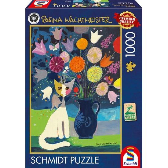 Puzzle Schmidt Chat Blanc 1000 Pieces