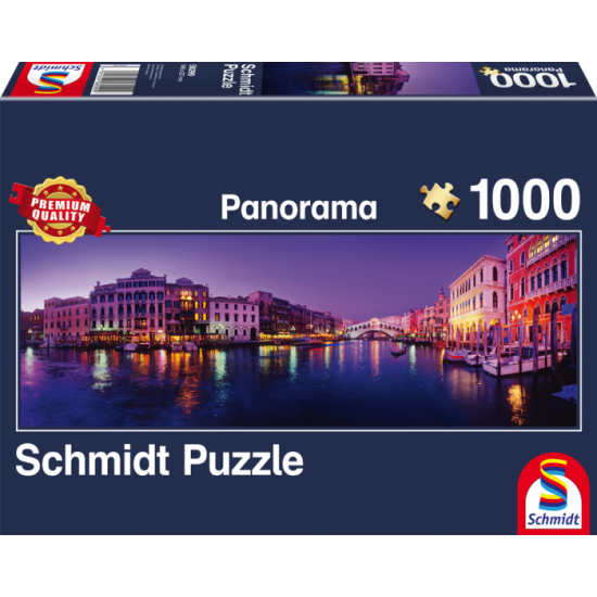 Schmidt Puzzle Grand Canal de Venise 1000 pièces