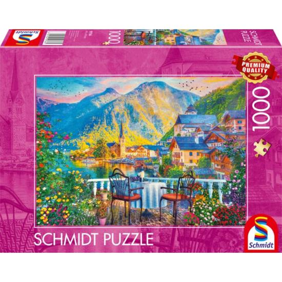 Puzzle Schmidt Hallstatt Pittoresque 1000 pièce