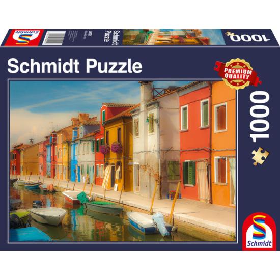 Schmidt Puzzle Île de Burano 1000 pièces